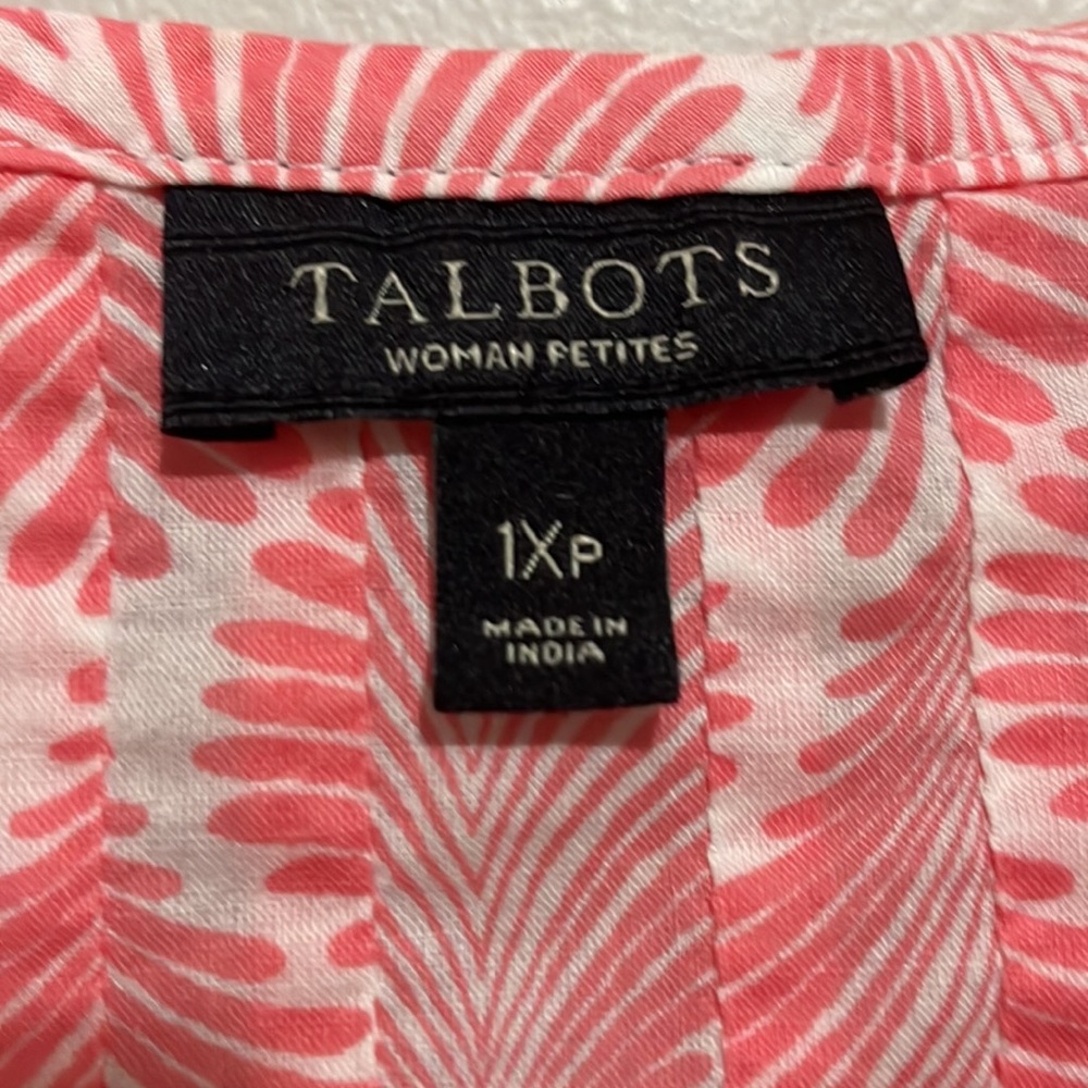Talbots blouse - Picture 2 of 4
